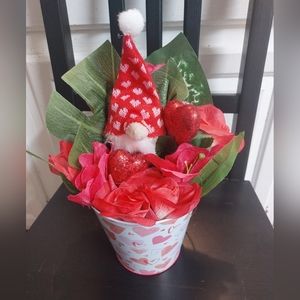 Handcrafted Gnome Valentines decor